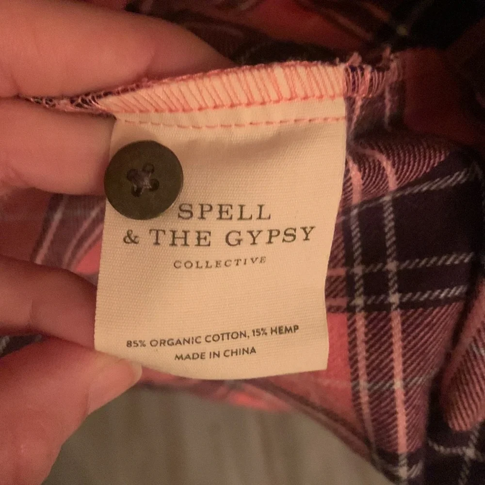 Spell maverick flannel coral NWT XS - Picture 7 of 9